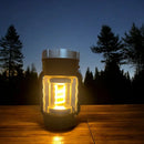 Luminary Camping Torch com 3 Funções, Solar, USB