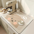 Tapete Absorvente Antiderrapante para Cozinha e Banheiro – Secagem Rápida para Pratos e Utensílios