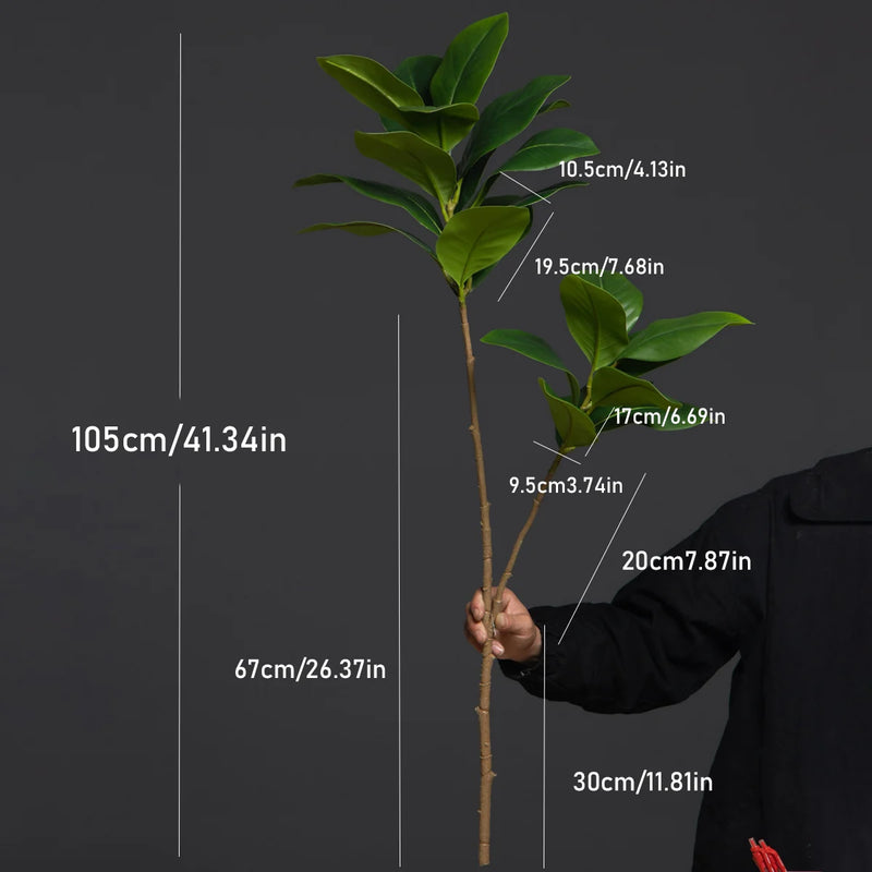 Plantas artificiais para decoração