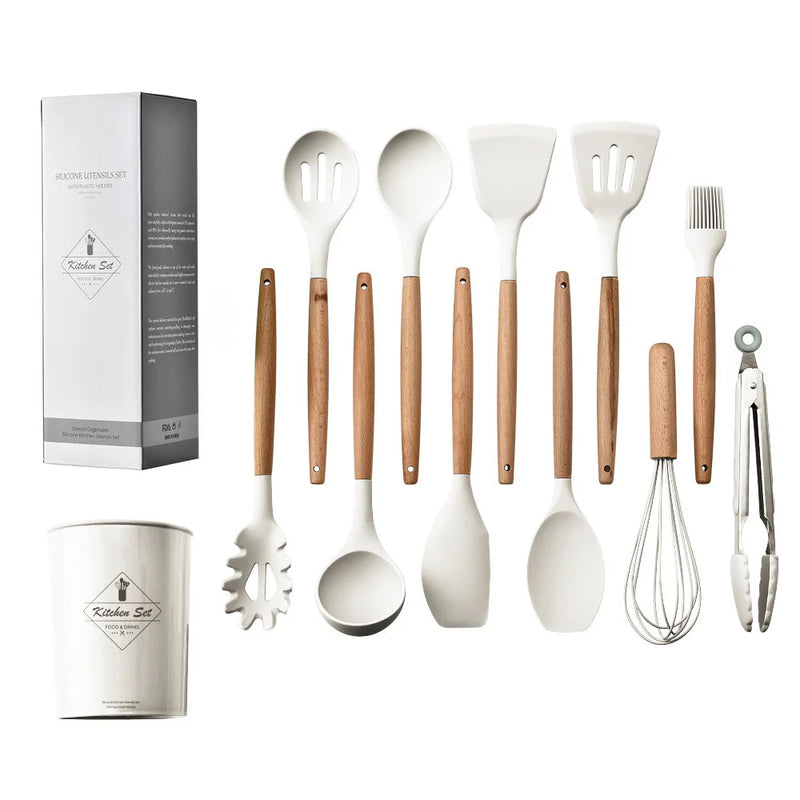 Kit de silicone para cozinha 12 Peças