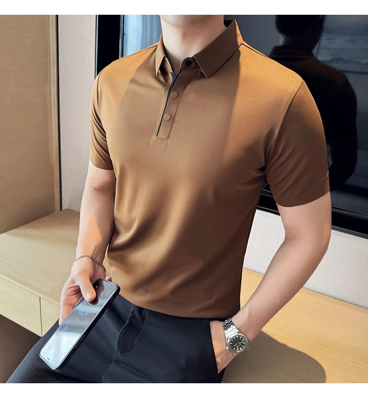 Polo Camisa Moda Versátil