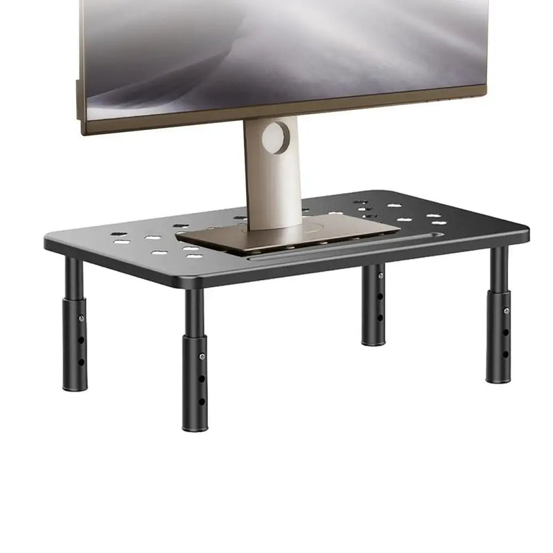 Suporte de monitor ajustável de 3 alturas para mesa