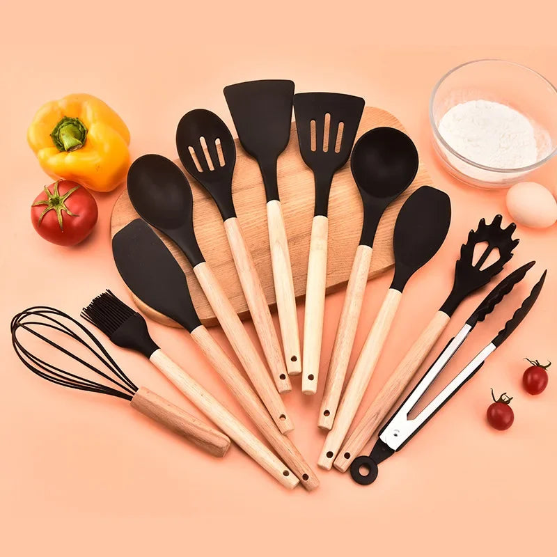 Kit de silicone para cozinha 12 Peças