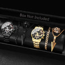 Kit com 8 Relógios Masculinos de Luxo Business – Quartzo, Moda Executiva (Sem Caixa)