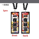 Pingente Japonês de Proteção para Carro – Amuleto Decorativo em Acrílico para Espelho Retrovisor