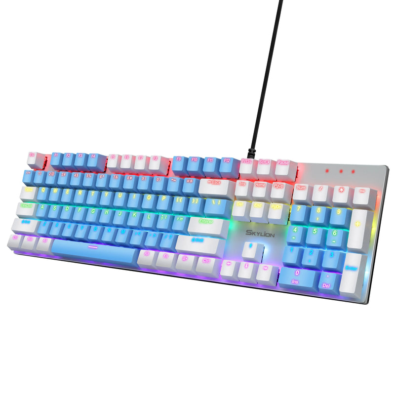 Teclado mecânico com fio SKYLION G300 28 tipos de iluminação