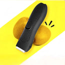 Aparador Elétrico Corporal Masculino Recarregável à Prova d’Água com Lâminas de Cerâmica