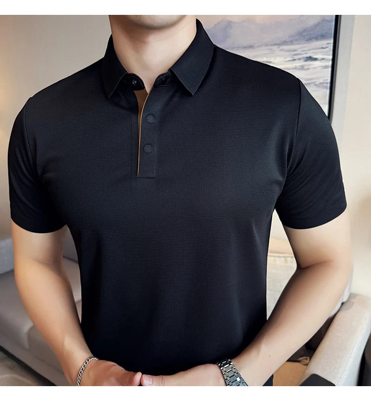 Polo Camisa Moda Versátil