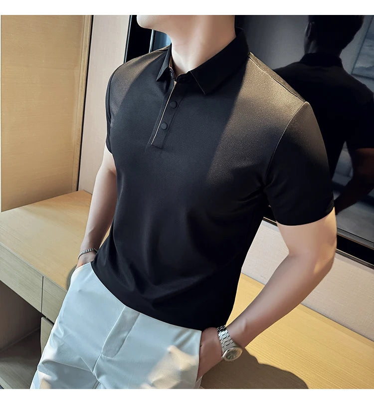 Polo Camisa Moda Versátil