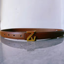 Cinto Feminino de Alta Qualidade com Fivela Dourada Elegante para Vestidos e Looks Modernos