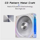 Cooler Fan 120mm ARGB Ldpcsj Prisma 4RS com Design Espelho Infinito PWM 4 Pinos