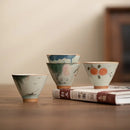 Copo cerâmico pintado à mão do chapéu, bonito e durável