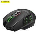 Mouse Gamer Sem Fio E-YOOSO RGB | 2.4G USB | 16000 DPI | 16 Botões Programáveis | PC e Notebook