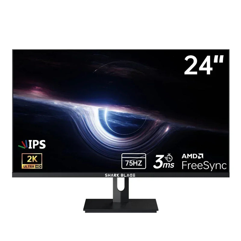 Monitor de 24 polegadas 2K 75Hz LCD