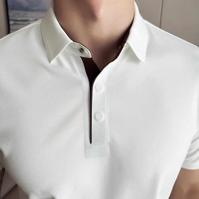 Polo Camisa Moda Versátil