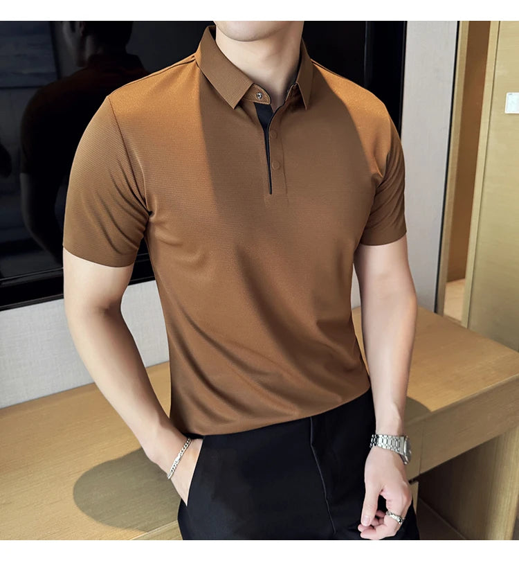 Polo Camisa Moda Versátil